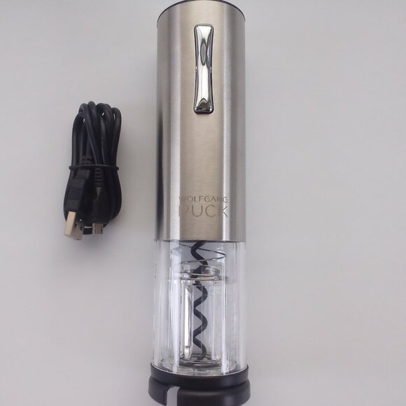 WOLFGANG PUCK Rechargeable Wine 🍷 Opener  Model SWPWINE1 - Picture 1 of 4